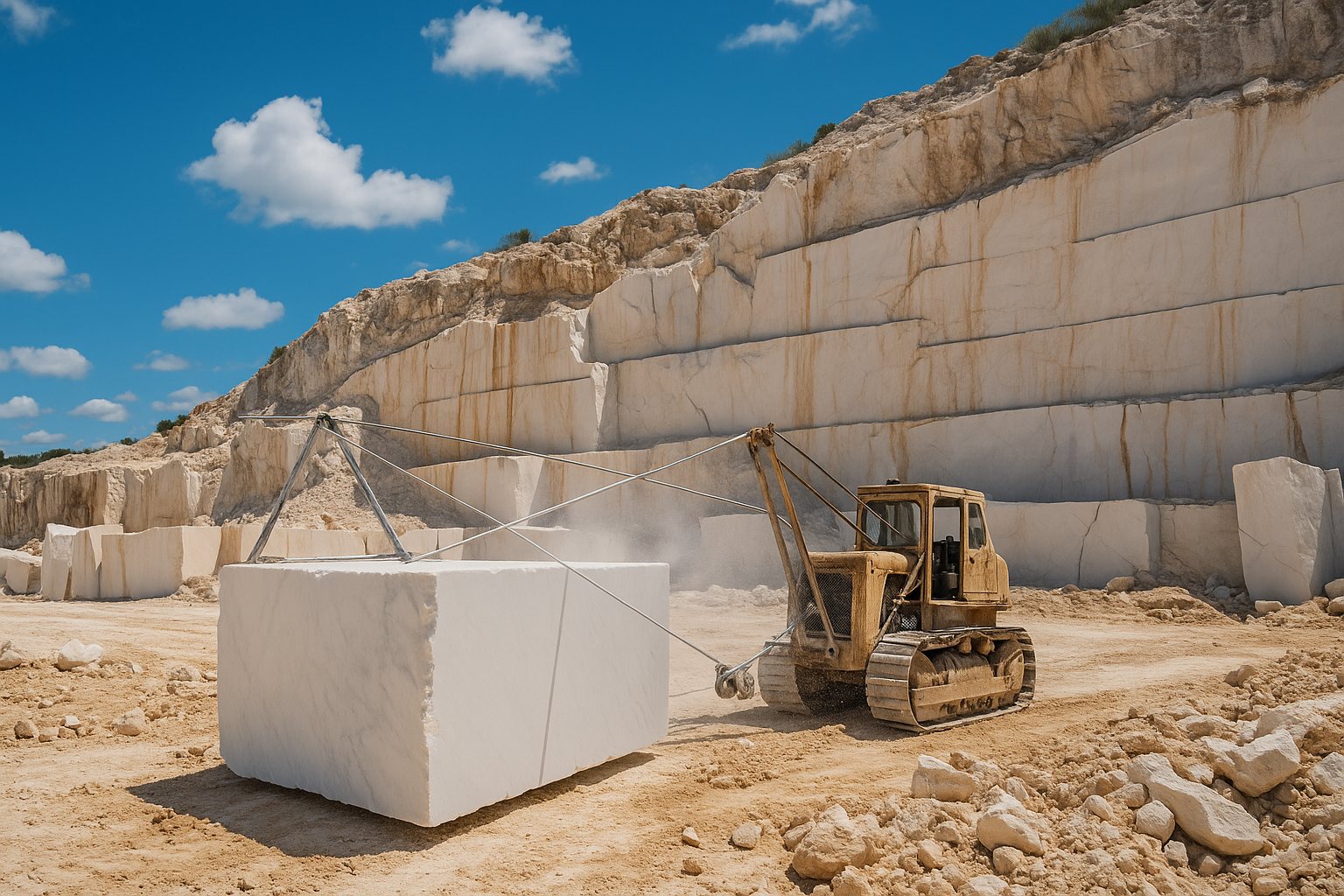 Quarrying the Marble